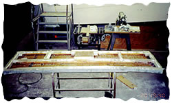 Custom Swim Platform on a boat