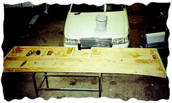 Custom Swim Platform on a boat